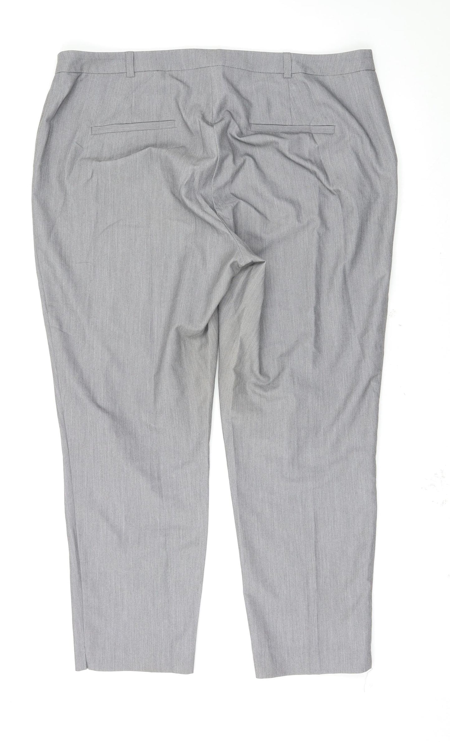 Dorothy Perkins Womens Grey   Trousers  Size 18 L27 in