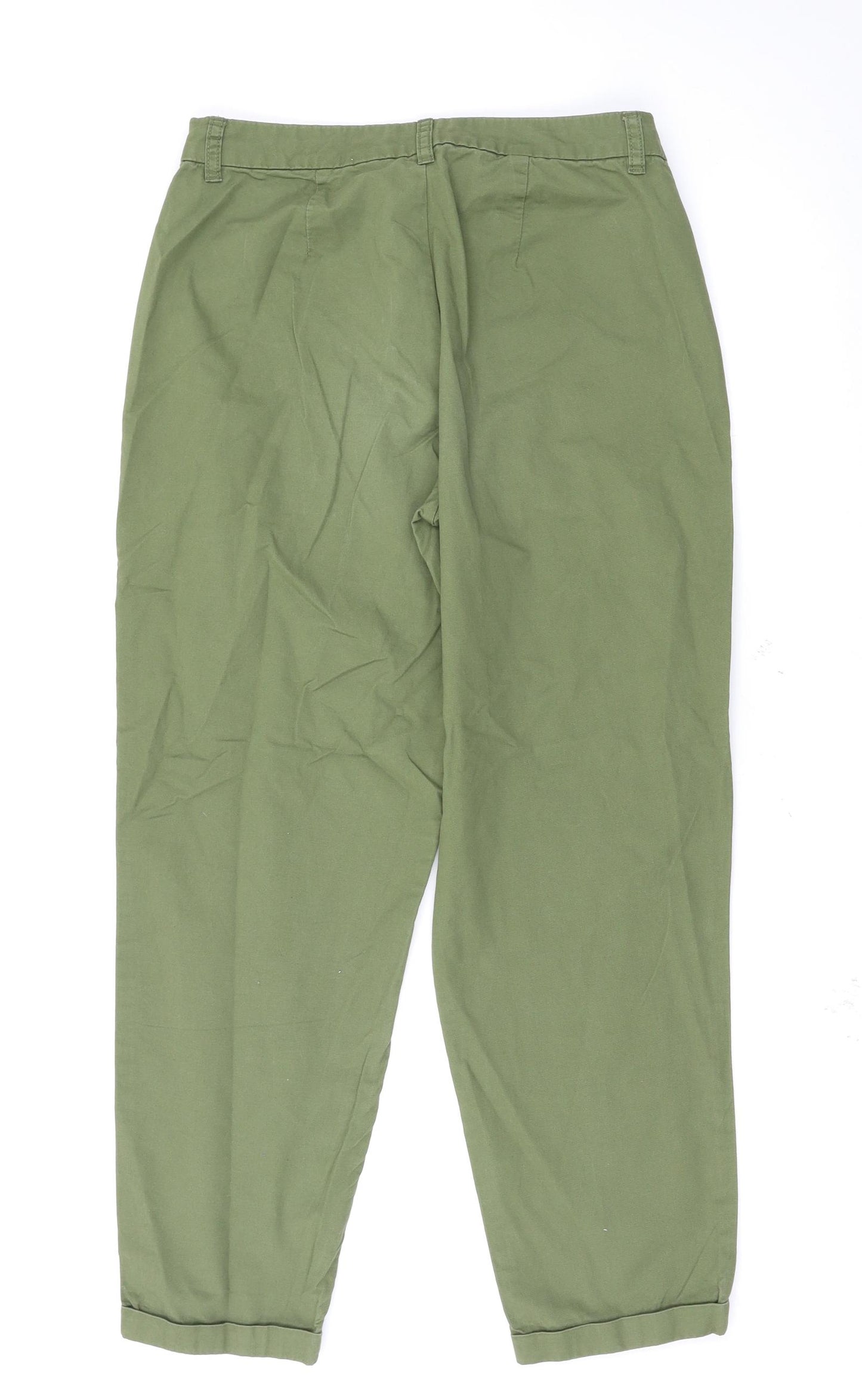 Primark Womens Green   Trousers  Size 12 L27 in