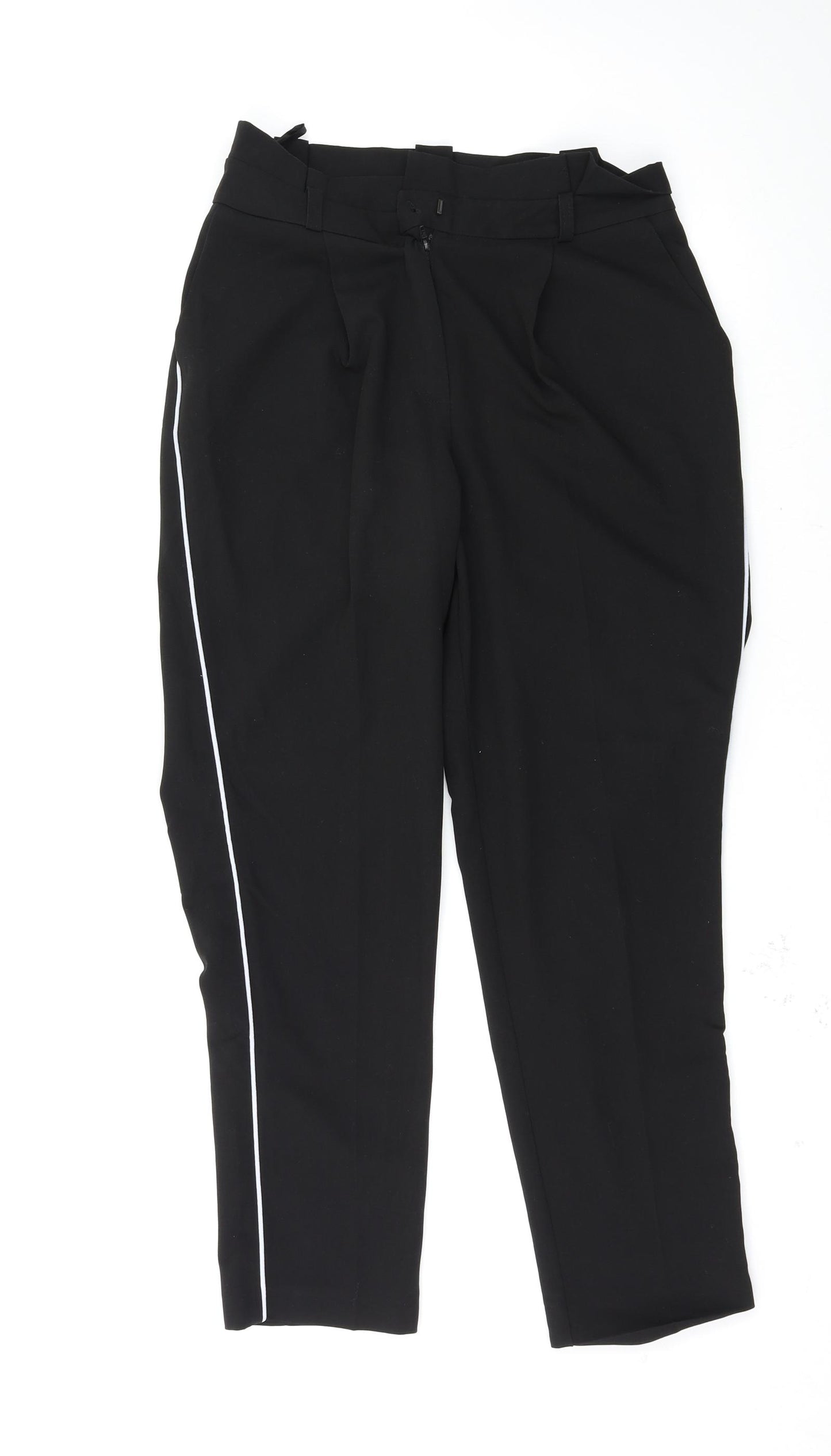 New Look Womens Black   Trousers  Size 8 L27 in