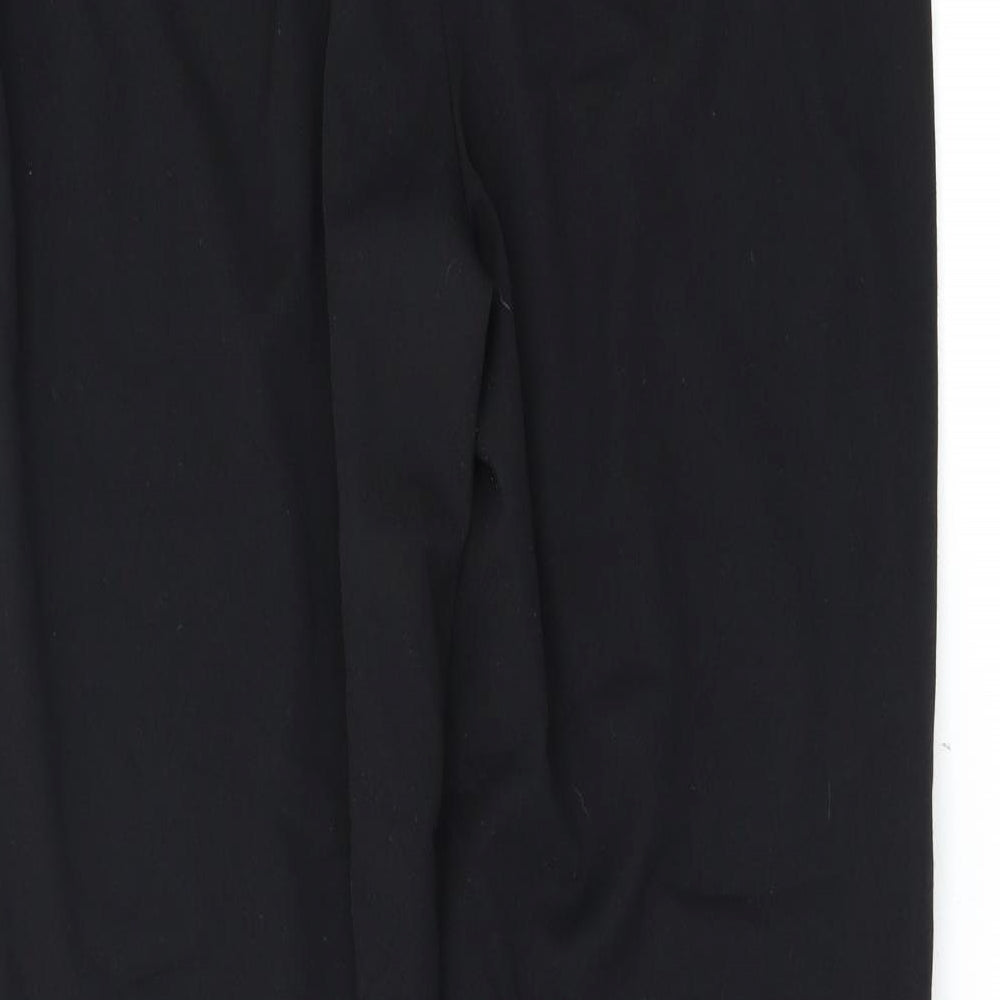 TU Womens Black   Trousers  Size 16 L28 in