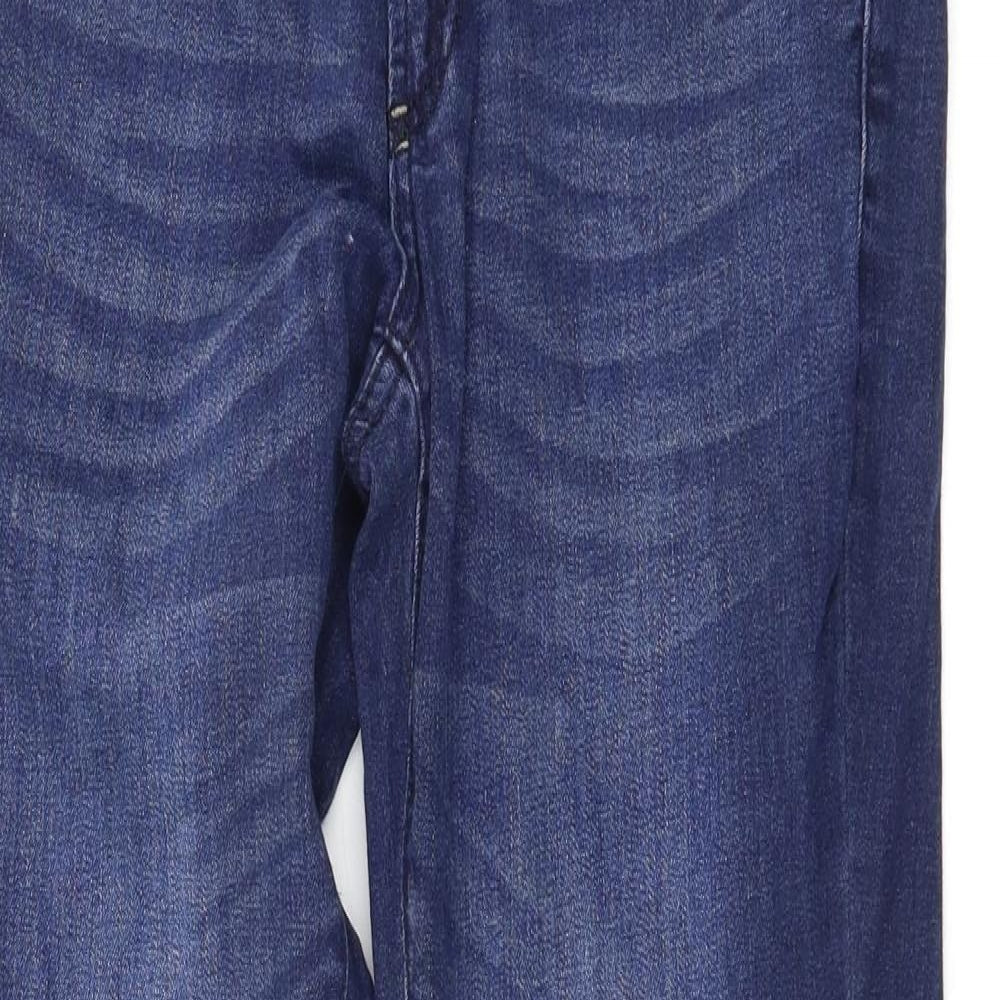 Mango Womens Blue   Skinny Jeans Size 12 L30 in