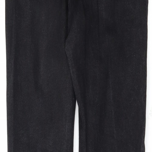 Denim & Co. Womens Black   Skinny Jeans Size 8 L28 in
