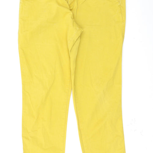 Gap Womens Yellow   Trousers  Size 34 L28 in