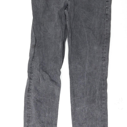 abbey denim Womens Grey   Skinny Jeans Size 32 L30 in
