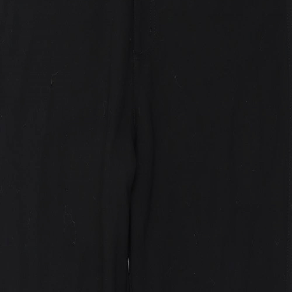 Preworn Womens Black   Trousers  Size 40 L33 in