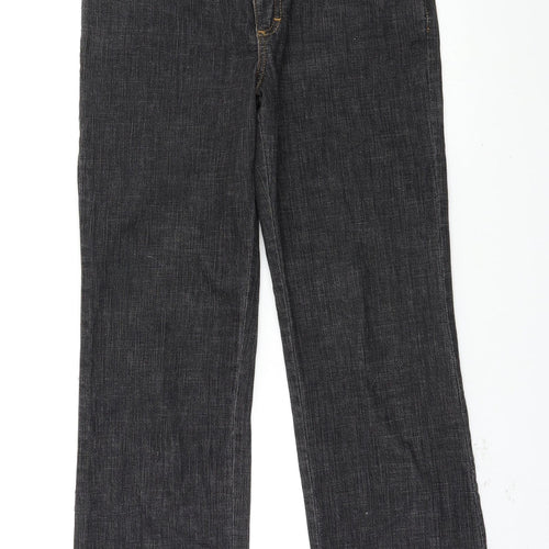 Miss Selfridge Womens Black   Straight Jeans Size 32 L27 in