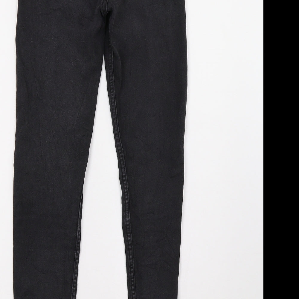 Sinsay Womens Black  Denim Skinny Jeans Size 6 L29 in
