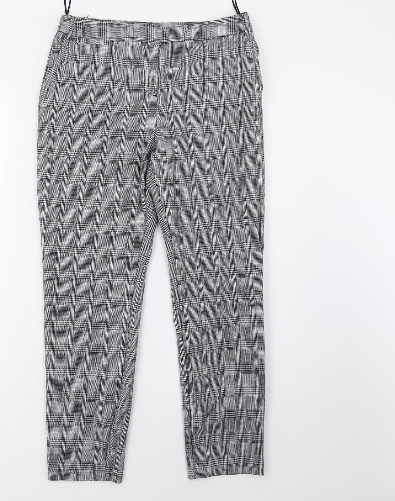Matalan Womens Grey   Trousers  Size 10 L28 in