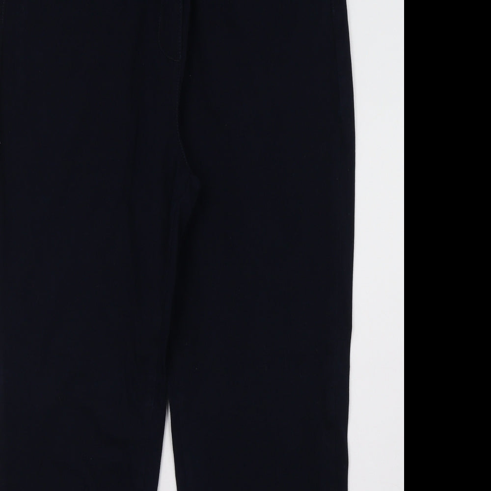 Marks and Spencer Womens Blue   Wide-Leg Jeans Size 16 L32 in