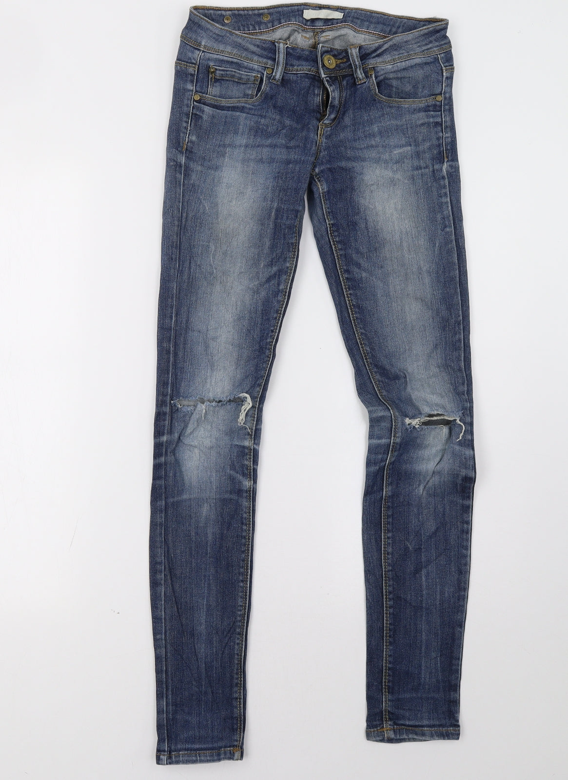 Terranova Womens Blue   Straight Jeans Size 28 L28 in
