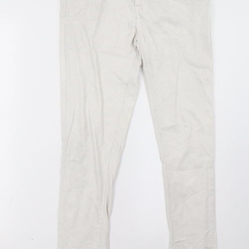 goodies Womens White   Straight Jeans Size 32 L31 in