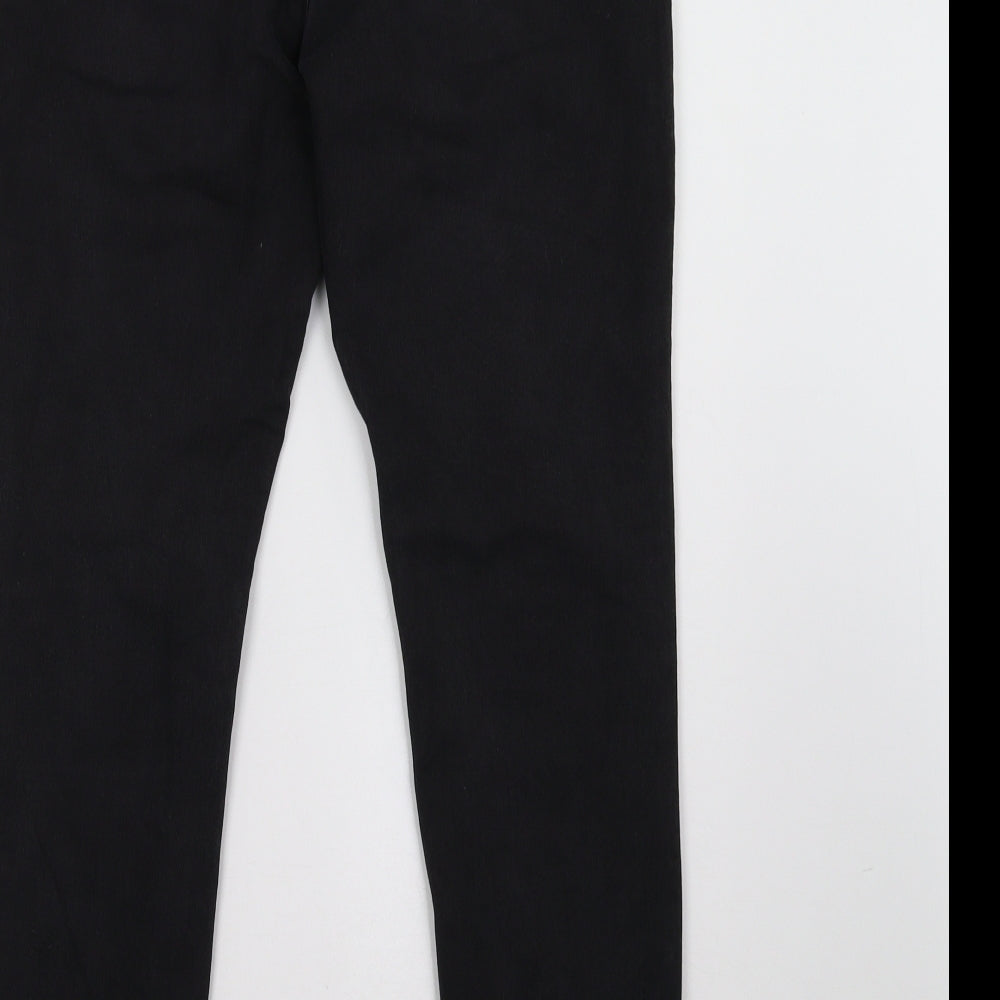Primark Womens Black  Denim Skinny Jeans Size 14 L31 in