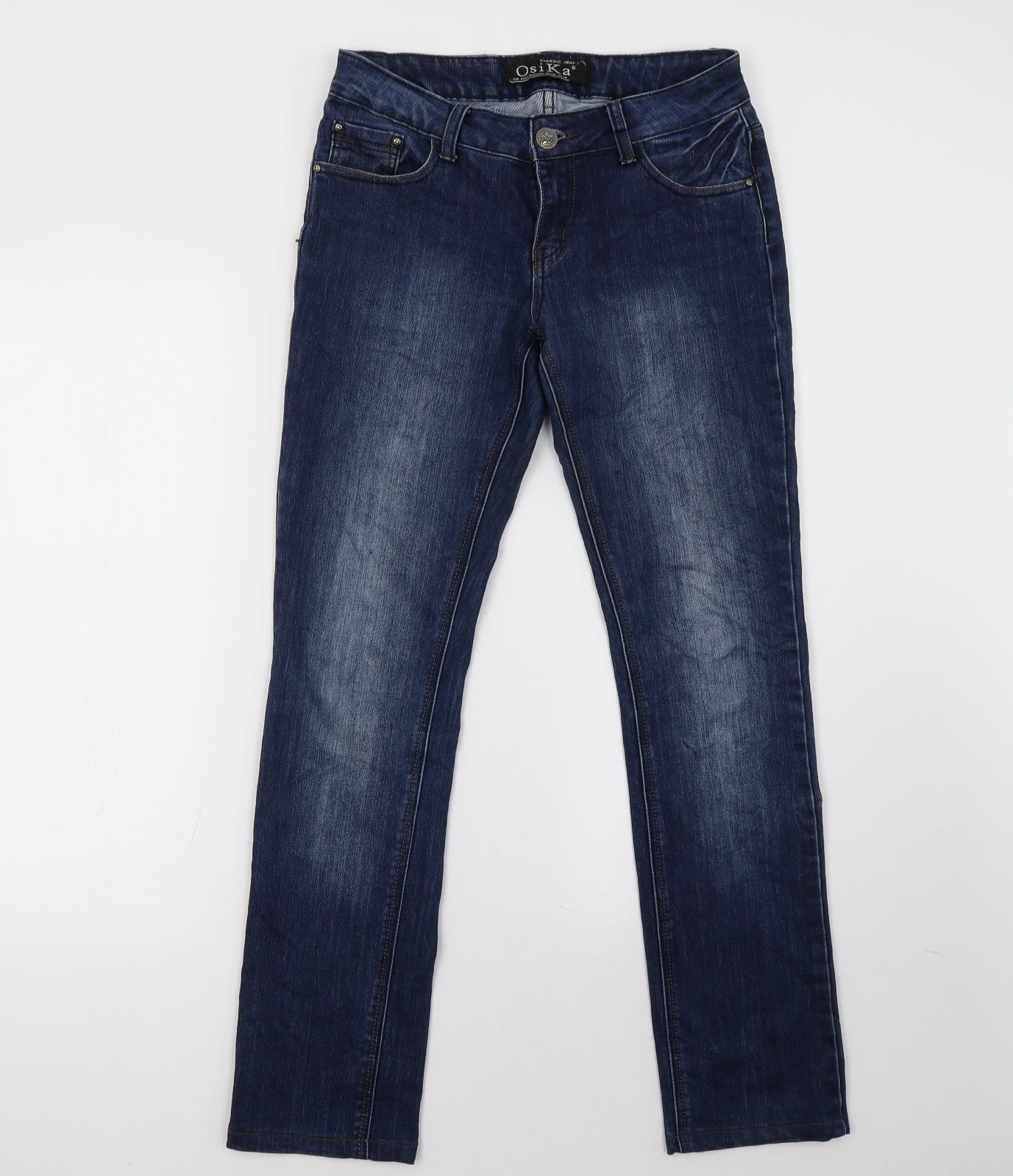 osika Womens Blue   Straight Jeans Size 30 L30 in