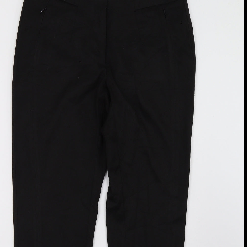 VERO MODA Womens Black   Trousers  Size 12 L30 in