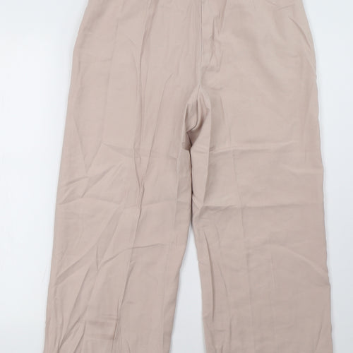 H&M Womens Pink   Trousers  Size 10 L28 in
