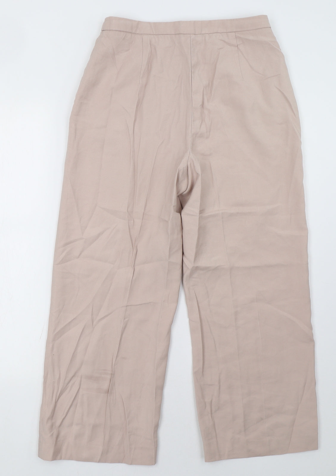 H&M Womens Pink   Trousers  Size 10 L28 in