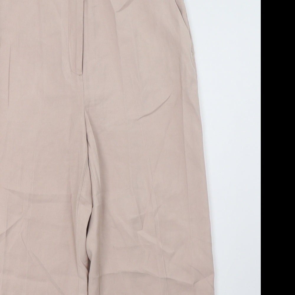 H&M Womens Pink   Trousers  Size 10 L28 in