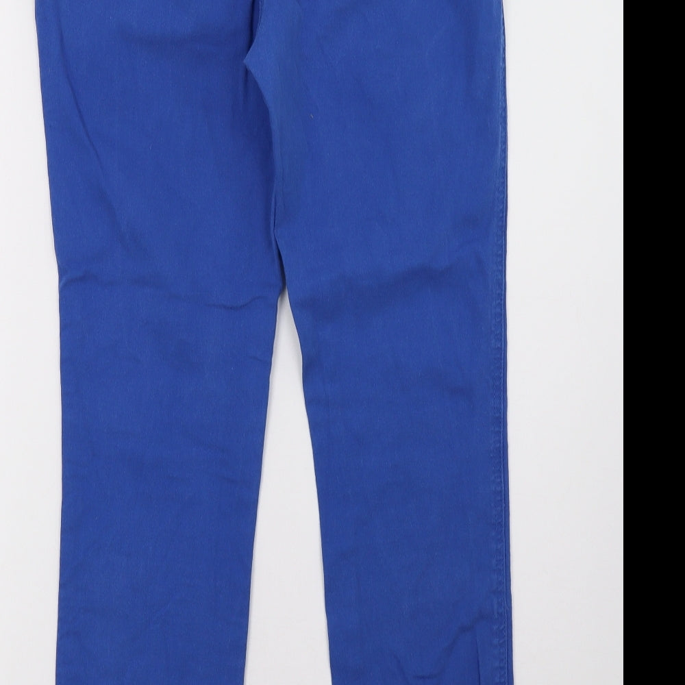 BHS Womens Blue   Straight Jeans Size 14 L30 in