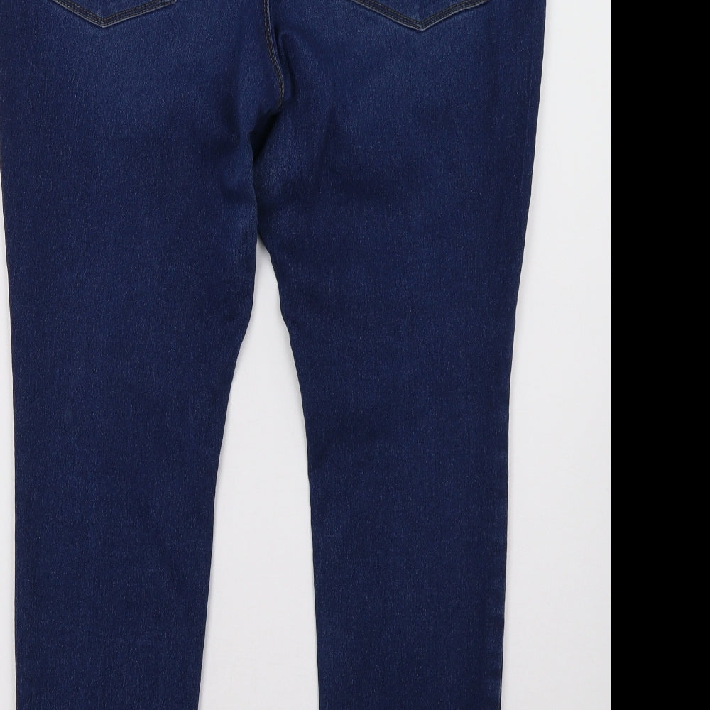Primark Womens Blue   Skinny Jeans Size 18 L20 in