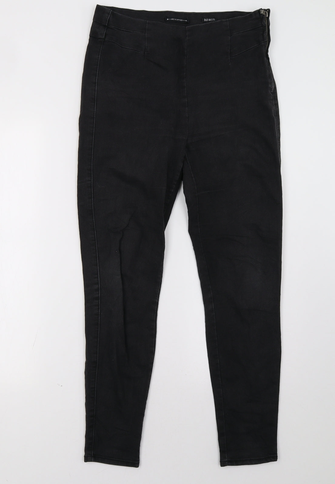 RESERVED Womens Black   Skinny Jeans Size 30 L30 in