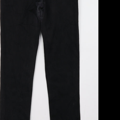 vegas Mens Black   Straight Jeans Size 34 L32 in