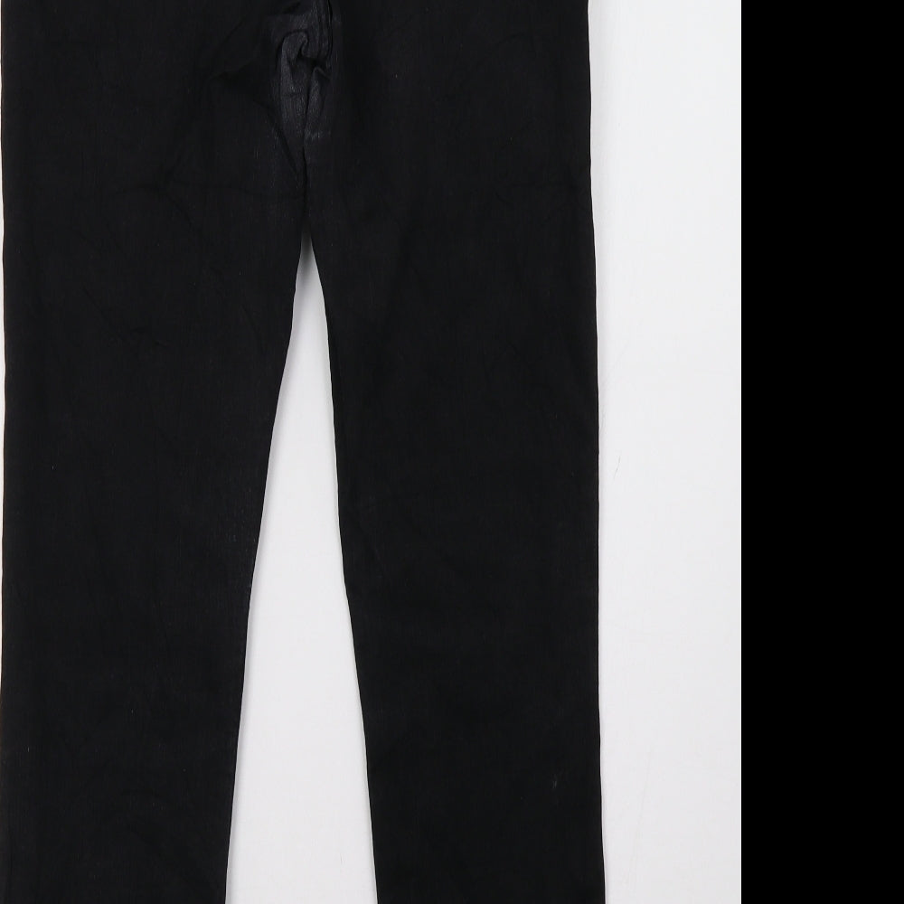 vegas Mens Black   Straight Jeans Size 34 L32 in