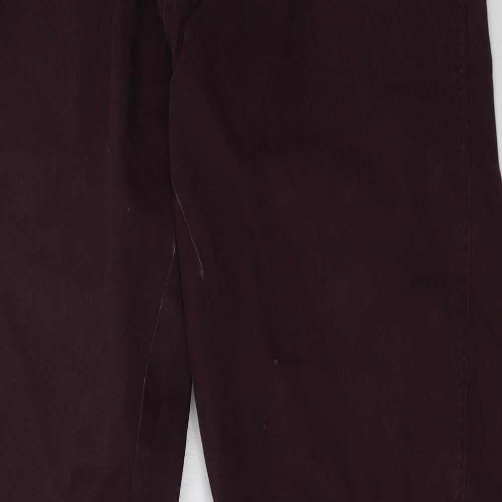 JACK & JONES Mens Purple   Straight Jeans Size 36 L35 in