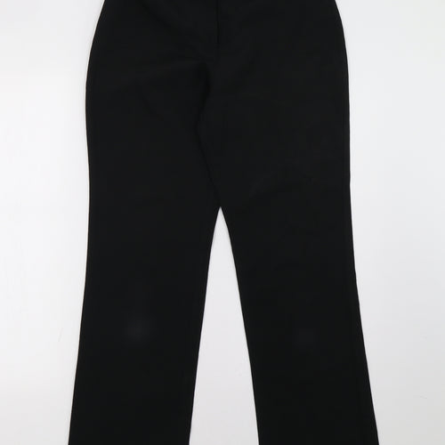 matal Womens Black   Trousers  Size 10 L30 in