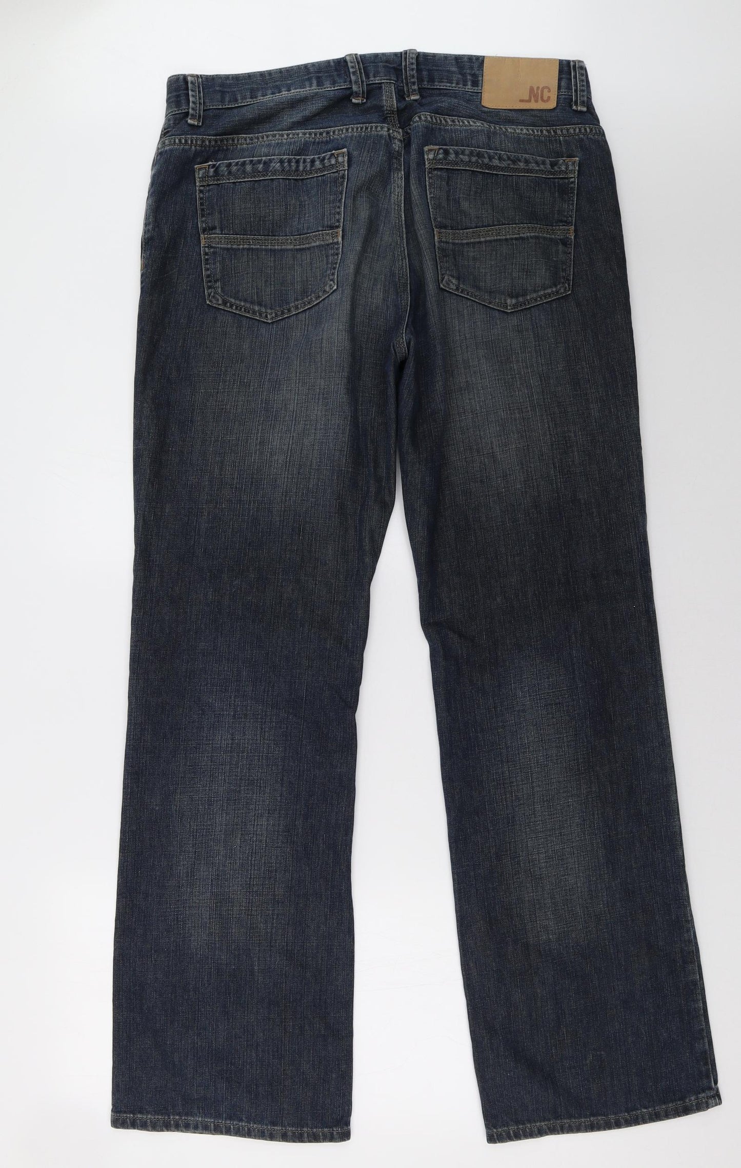 Marks and Spencer Mens Blue   Bootcut Jeans Size 36 L35 in