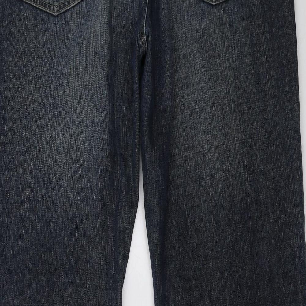 Marks and Spencer Mens Blue   Bootcut Jeans Size 36 L35 in