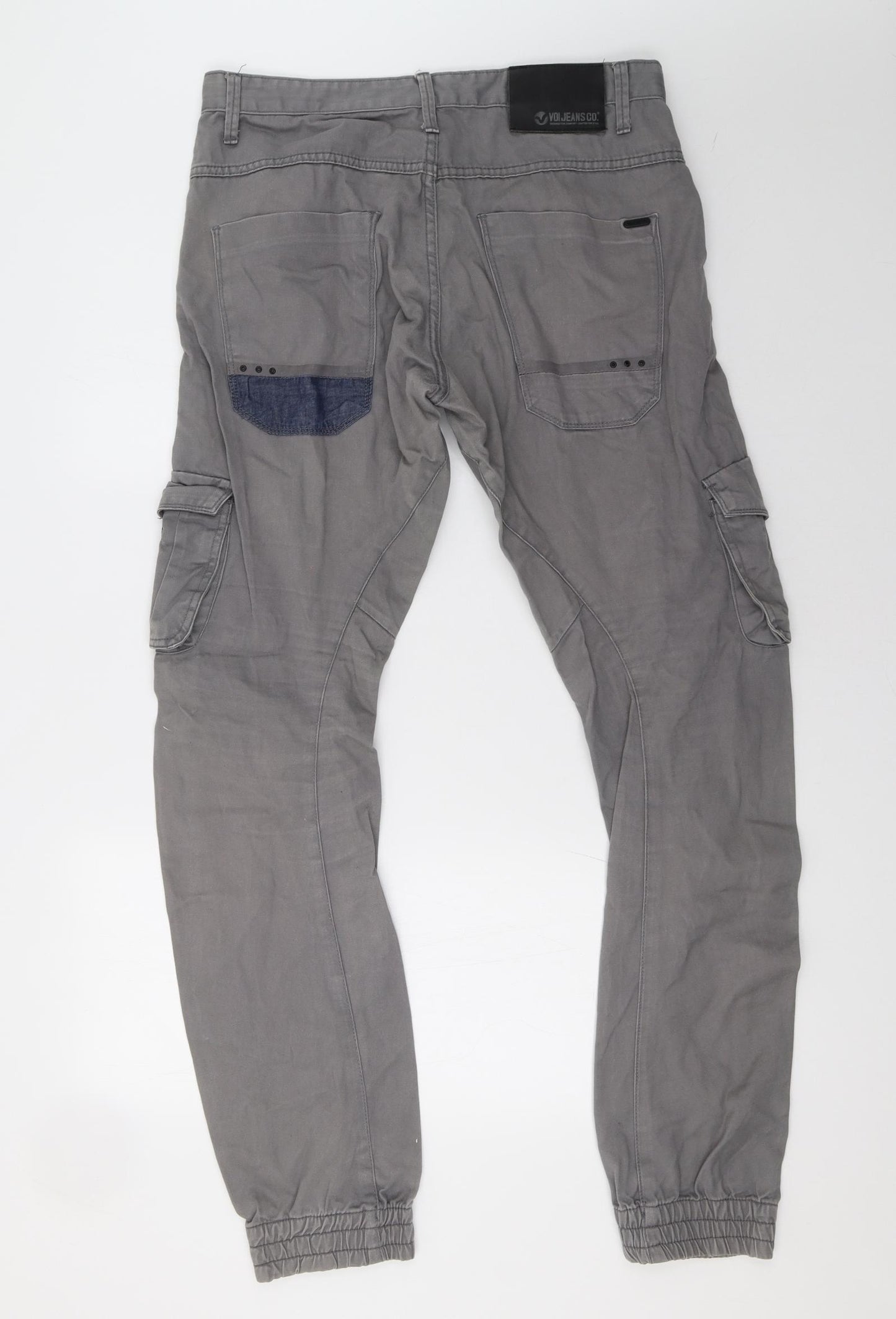 Voi Jeans Mens Grey   Straight Jeans Size 34 L35 in