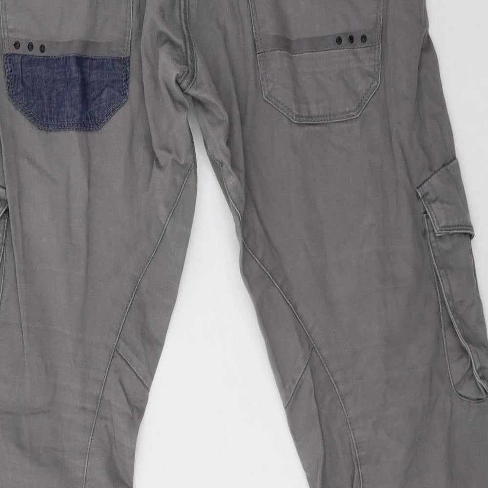 Voi Jeans Mens Grey   Straight Jeans Size 34 L35 in