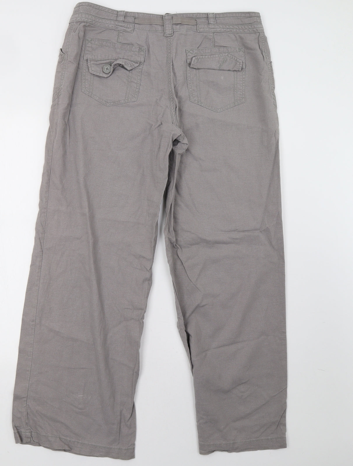 NEXT Womens Beige   Trousers  Size 14 L32 in
