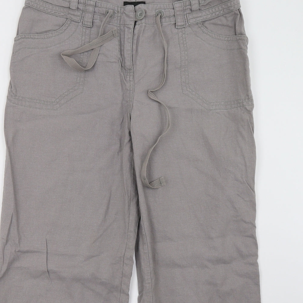NEXT Womens Beige   Trousers  Size 14 L32 in