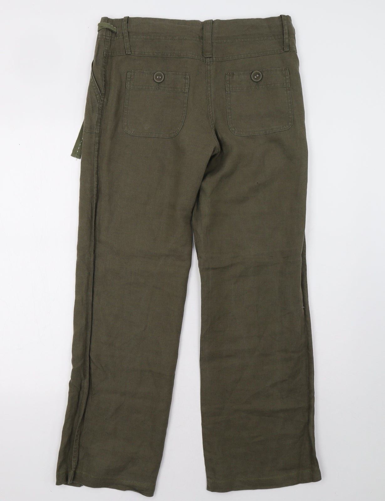 George Womens Green   Trousers  Size 10 L32 in