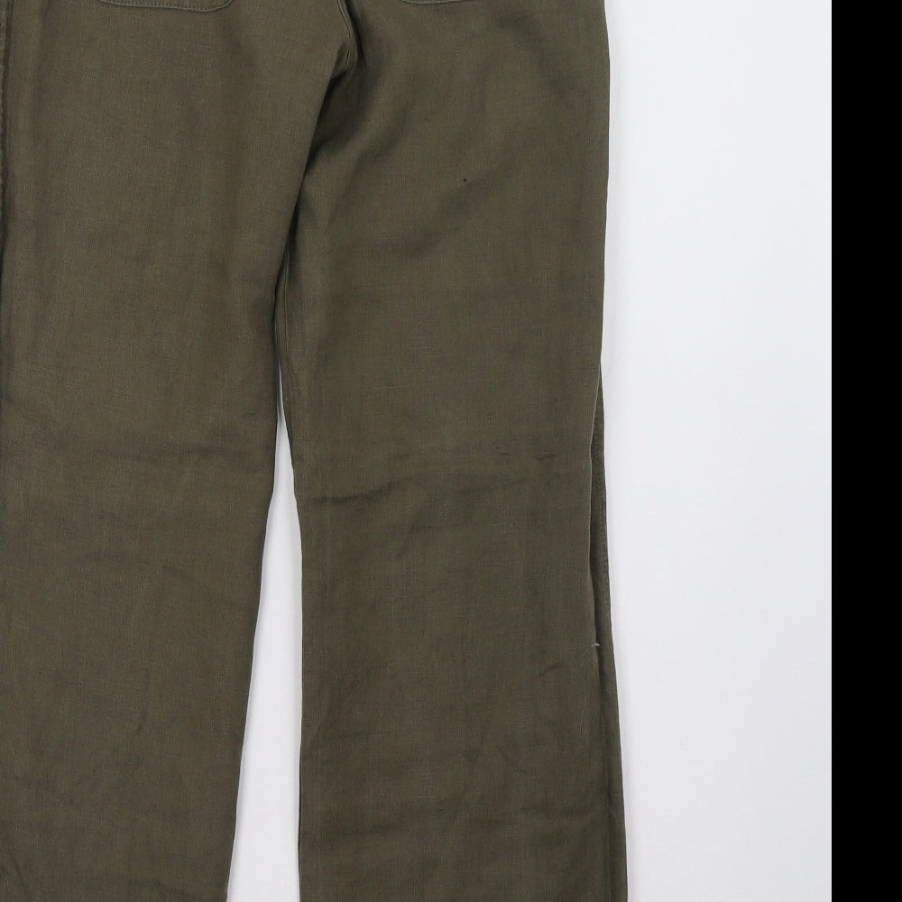 George Womens Green   Trousers  Size 10 L32 in