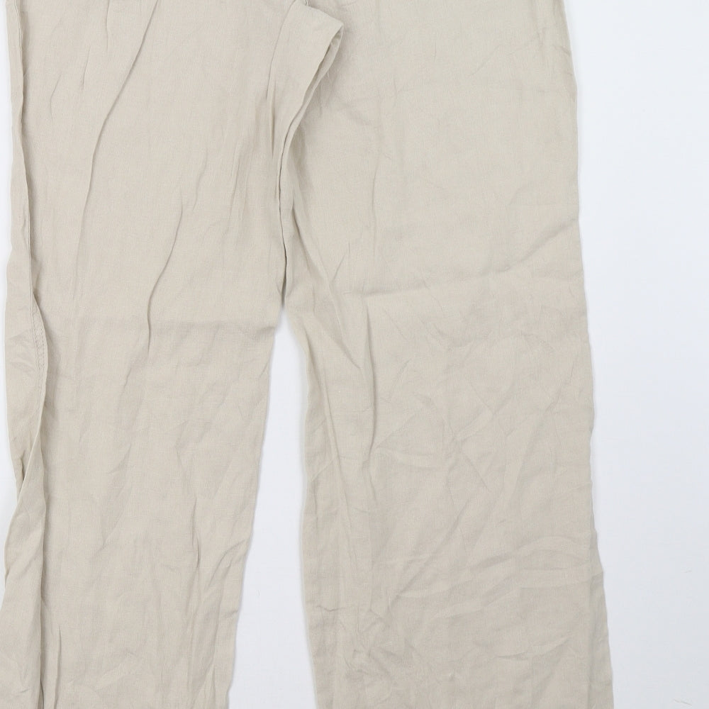 Primark Womens Beige   Trousers  Size 12 L32 in