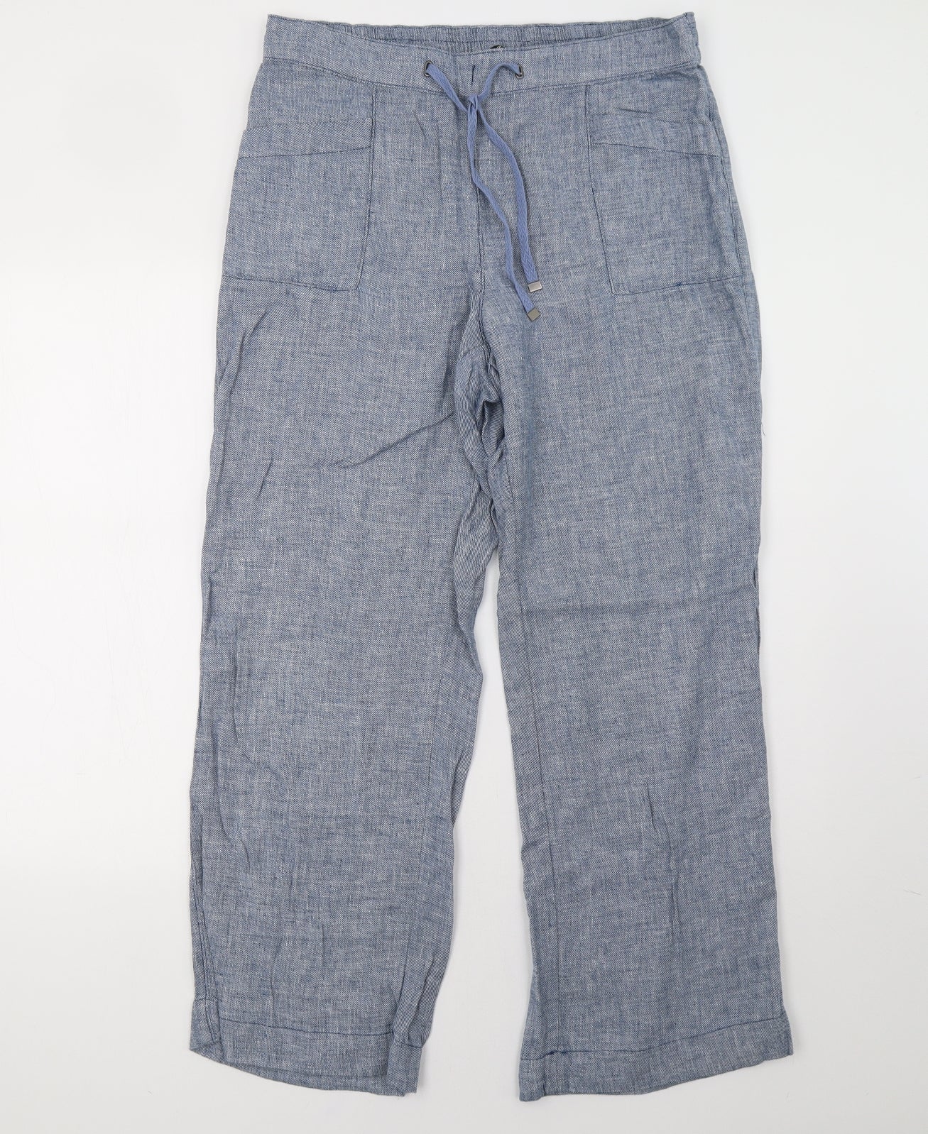 George Womens Blue   Trousers  Size 14 L32 in