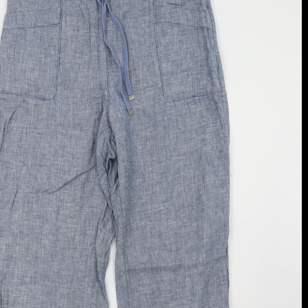 George Womens Blue   Trousers  Size 14 L32 in