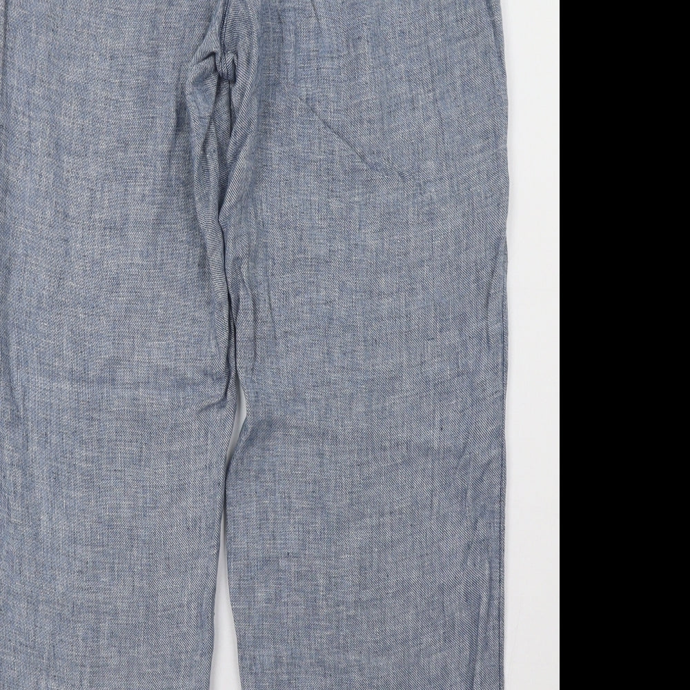 George Womens Blue   Trousers  Size 14 L32 in