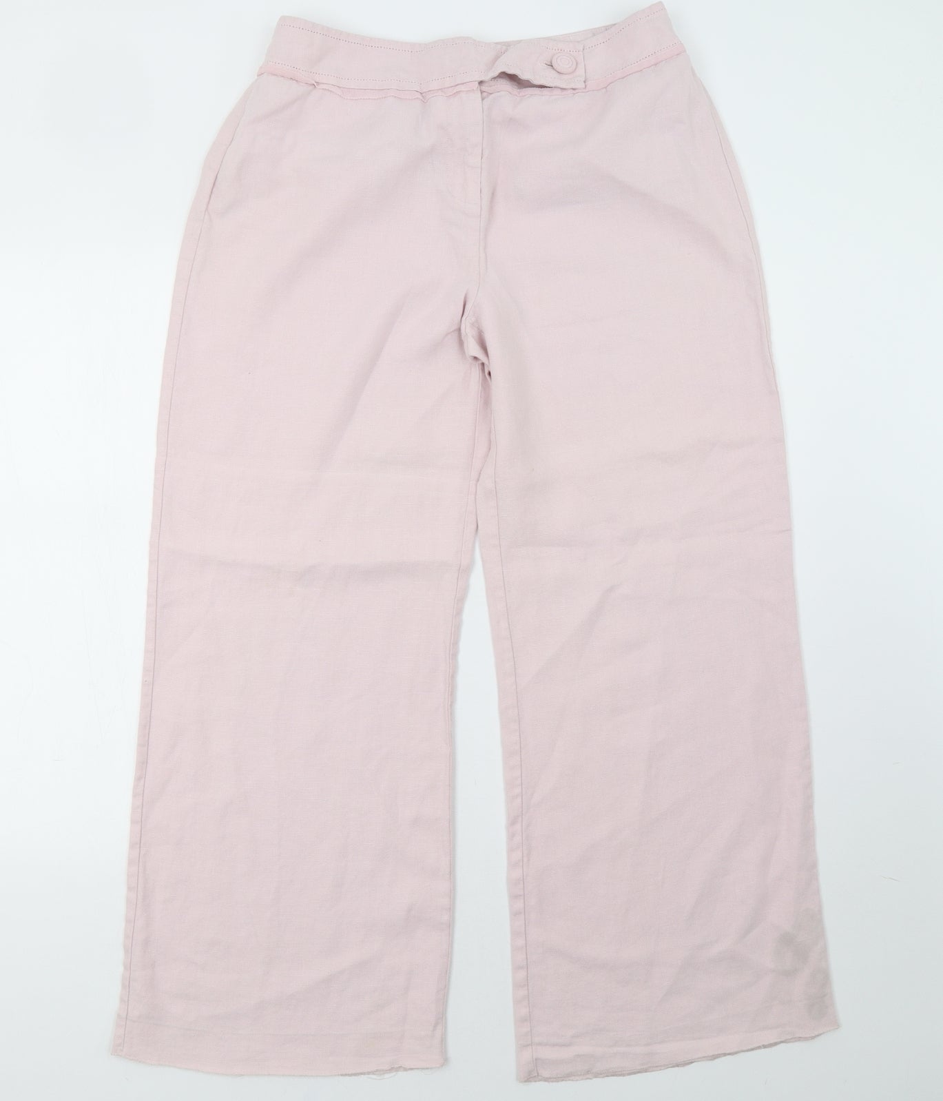 Marks and Spencer Womens Pink   Trousers  Size 14 L32 in