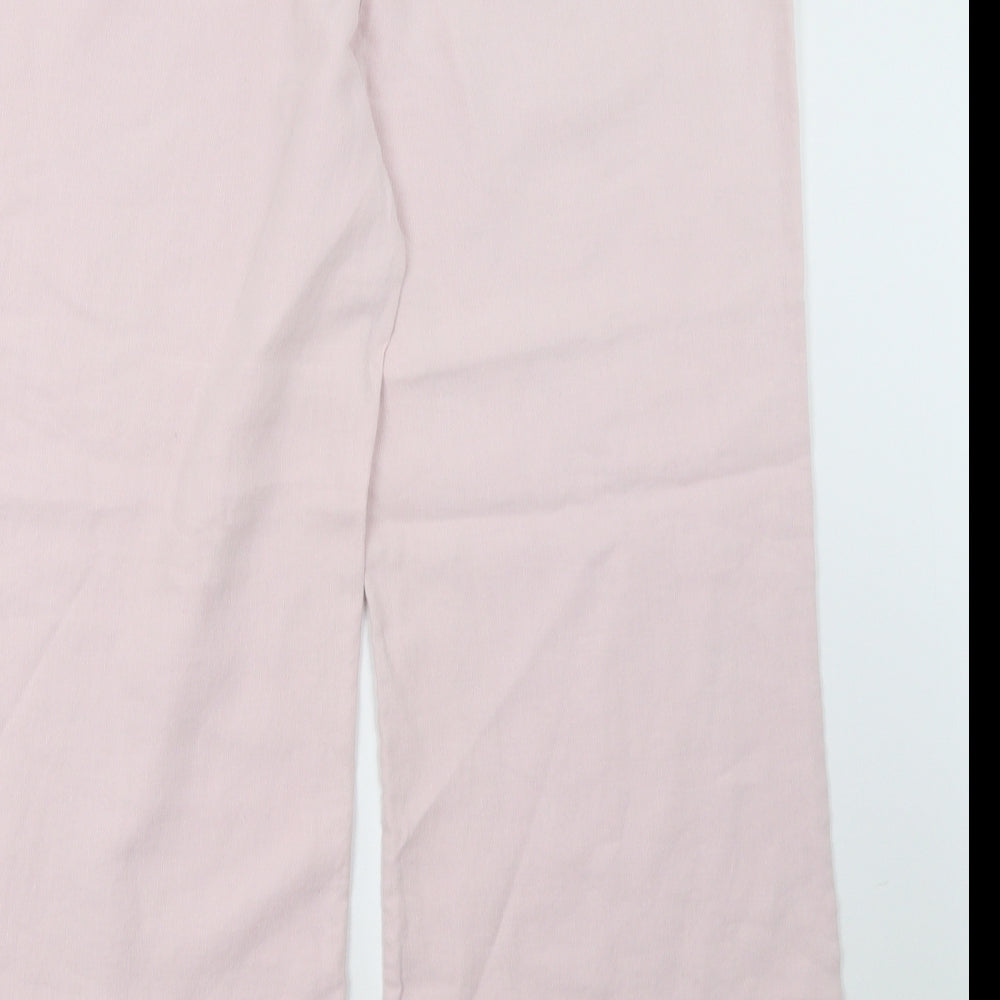 Marks and Spencer Womens Pink   Trousers  Size 14 L32 in