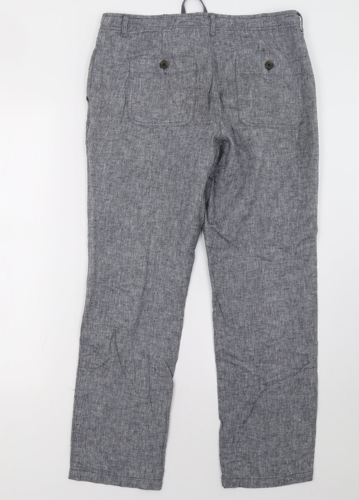 Sainsburys Mens Blue   Trousers  Size 32 L30 in
