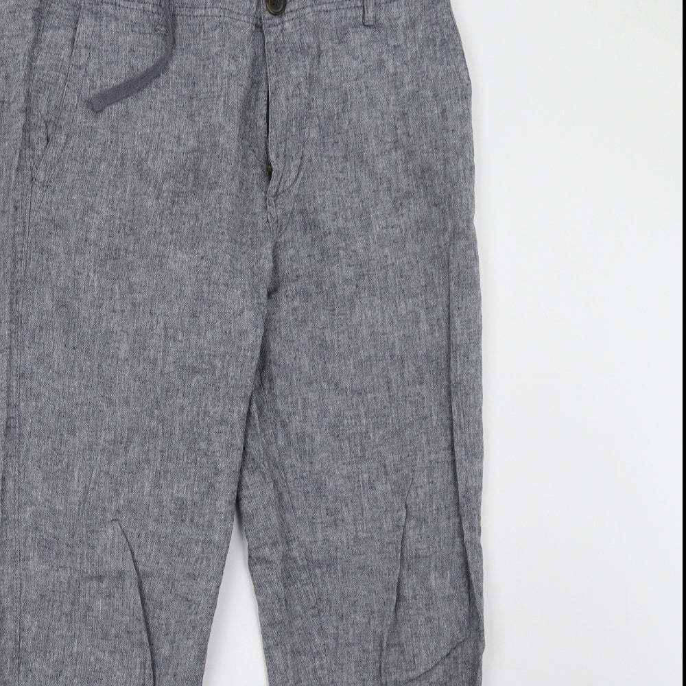 Sainsburys Mens Blue   Trousers  Size 32 L30 in