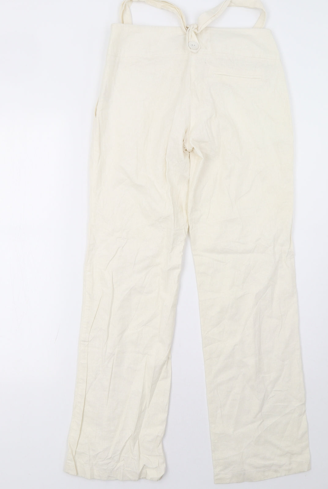 Primark Womens White   Trousers  Size 8 L30 in