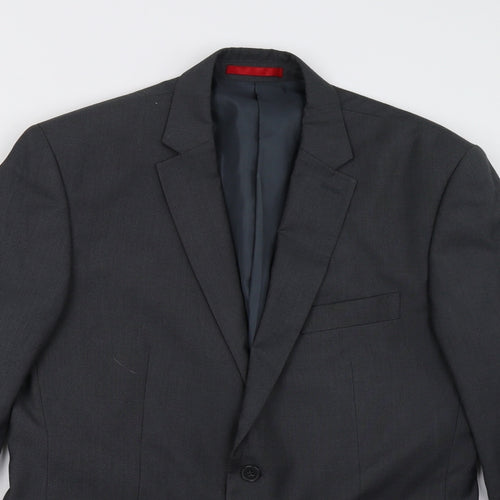 Burton Mens Grey   3 Piece Blazer Size 40