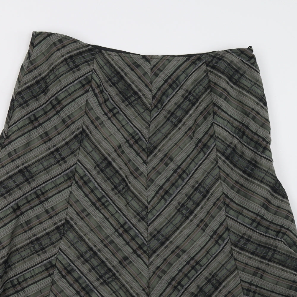 Marks and Spencer Womens Green   A-Line Skirt Size 14