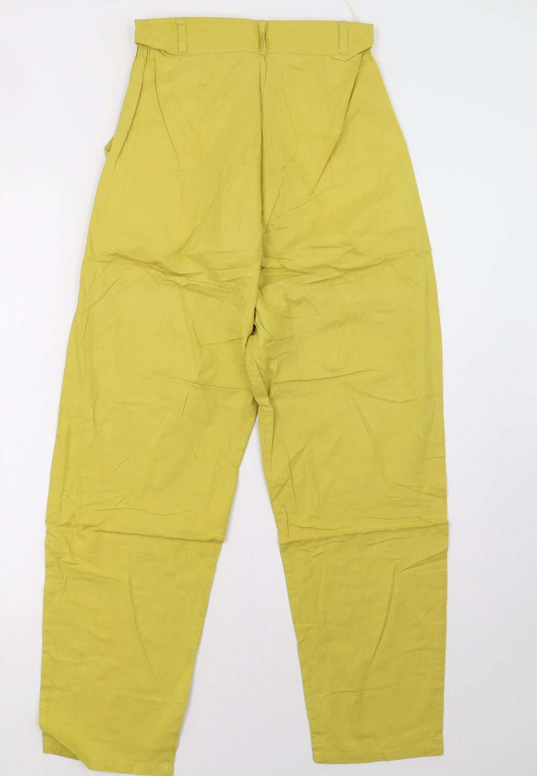 Preworn Womens Yellow   Trousers  Size 8 L30 in