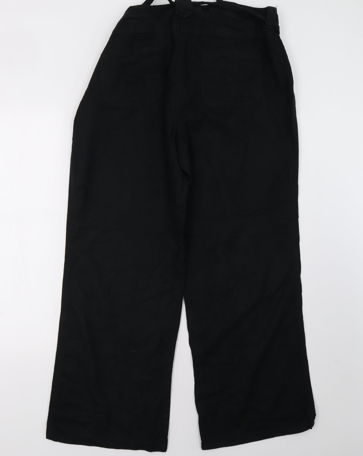 Sainsburys Womens Black   Trousers  Size 18 L32 in
