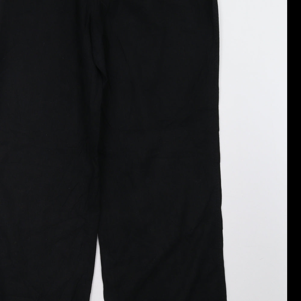 Sainsburys Womens Black   Trousers  Size 18 L32 in